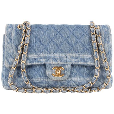 chanel denim bags 2018|chanel denim bag vintage.